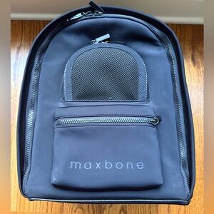Maxbone pet dog cat Black Backpack carrier bag